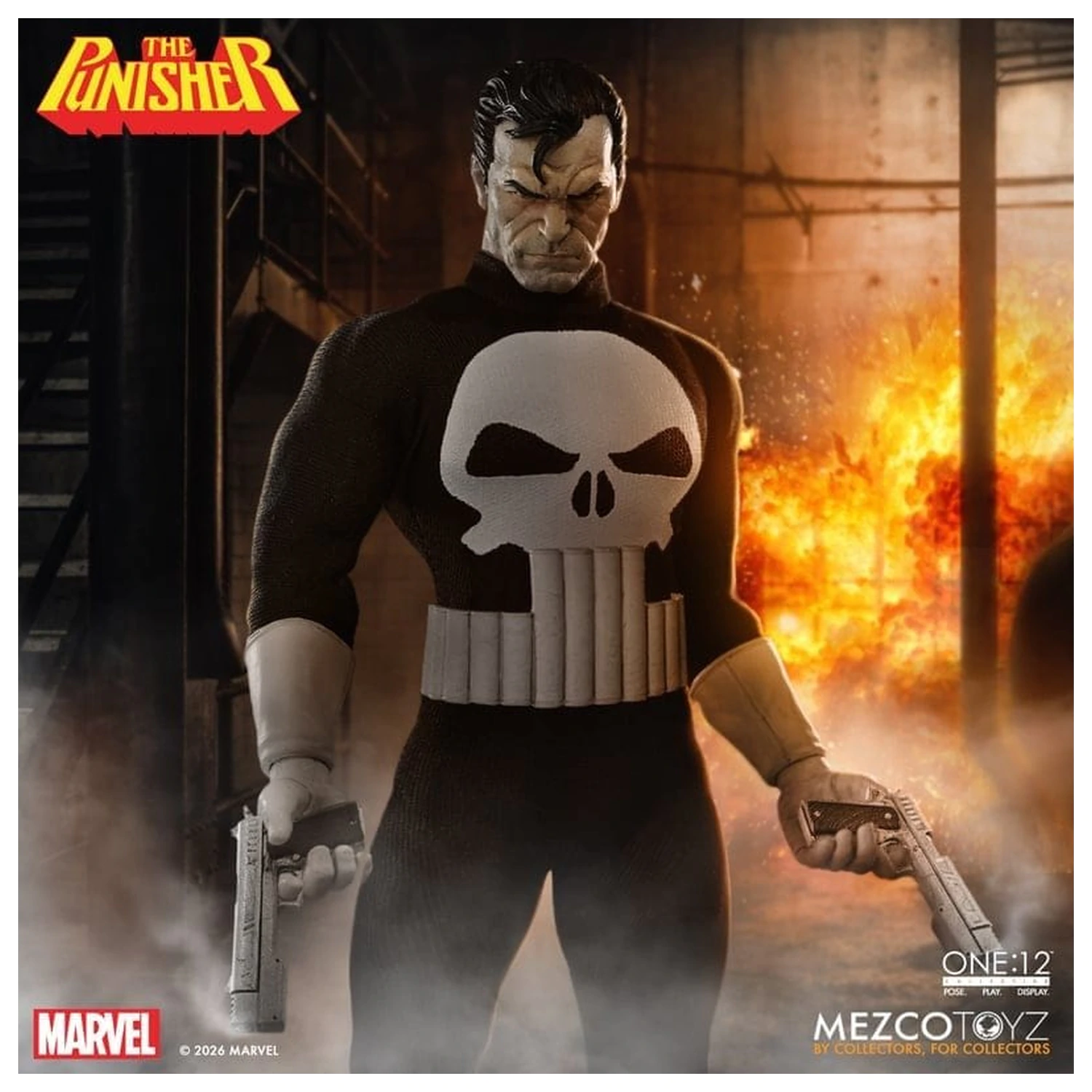 Marvel Comics One:12 Collective akčná figúrka 1/12 Punisher 17 cm produktová fotografia