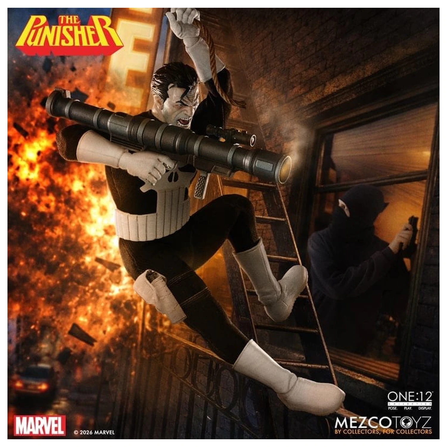 Marvel Comics One:12 Collective akčná figúrka 1/12 Punisher 17 cm produktová fotografia