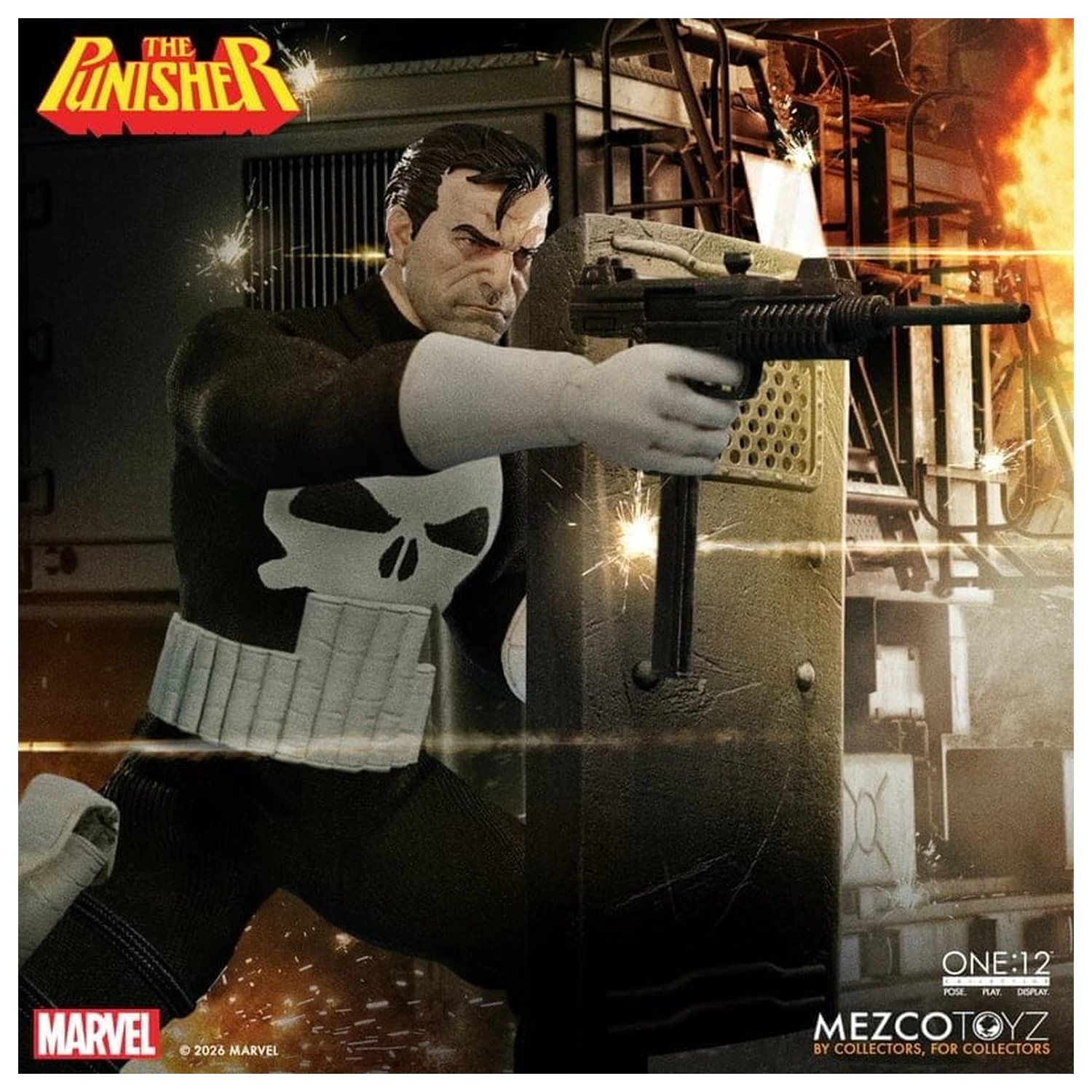 Marvel Comics One:12 Collective akčná figúrka 1/12 Punisher 17 cm produktová fotografia