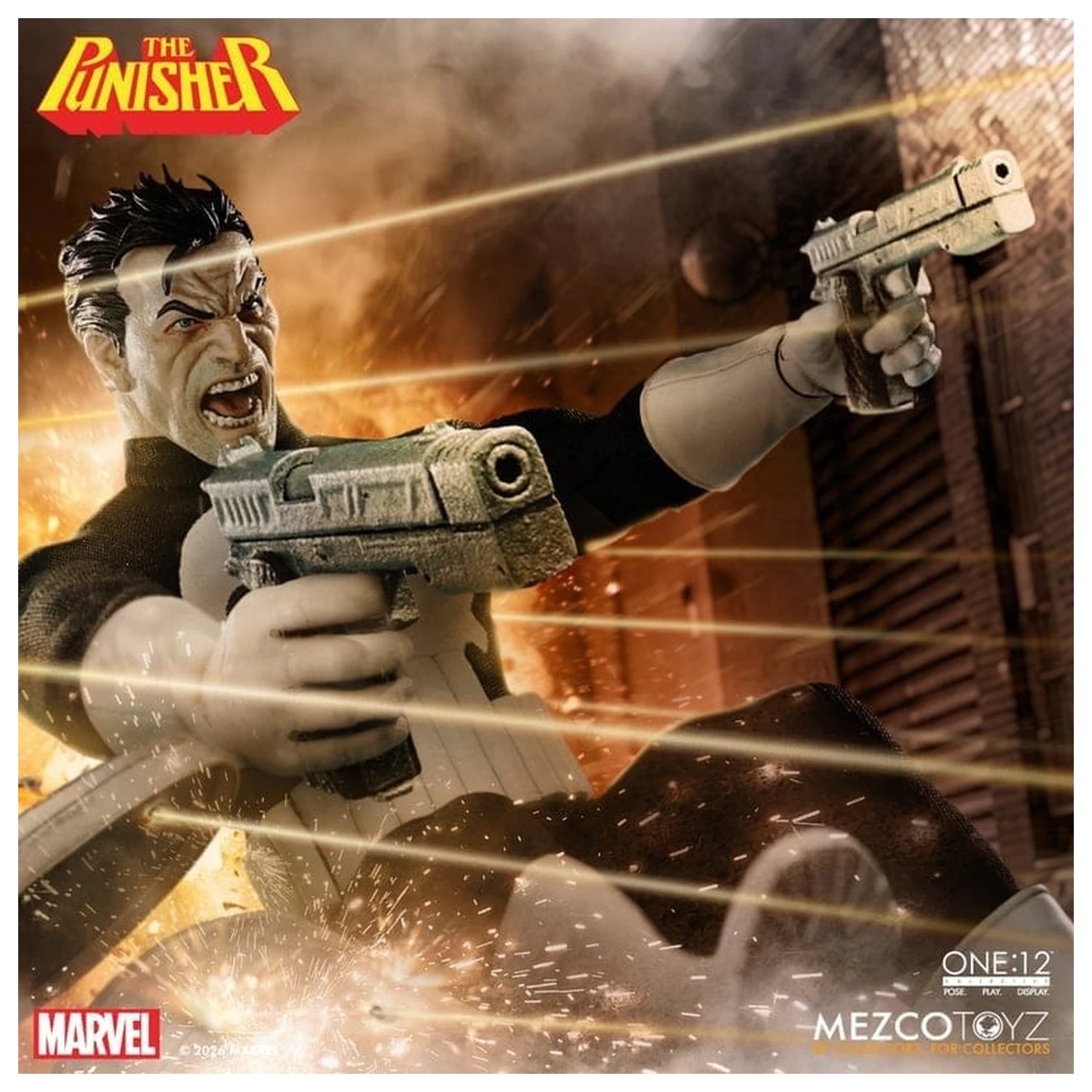 Marvel Comics One:12 Collective akčná figúrka 1/12 Punisher 17 cm produktová fotografia