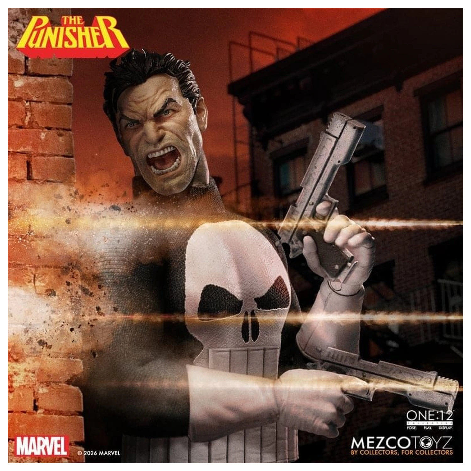 Marvel Comics One:12 Collective akčná figúrka 1/12 Punisher 17 cm produktová fotografia