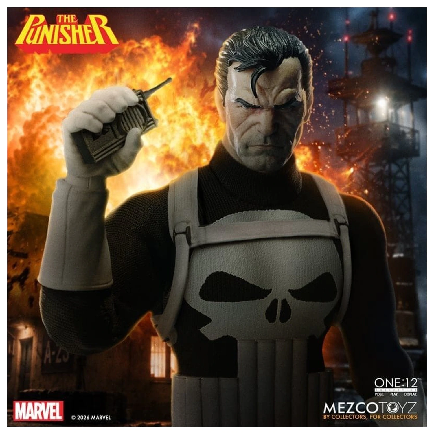 Marvel Comics One:12 Collective akčná figúrka 1/12 Punisher 17 cm produktová fotografia