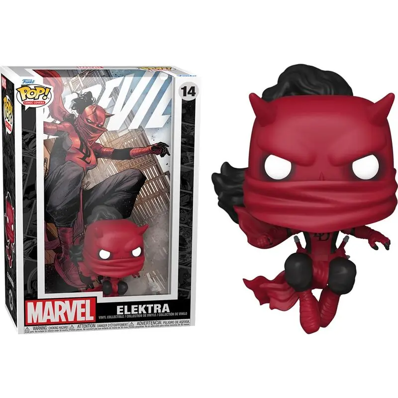 Marvel Comics POP! Comic Cover Vinylová figúrka Elektra Daredevil, 9 cm termékfotó