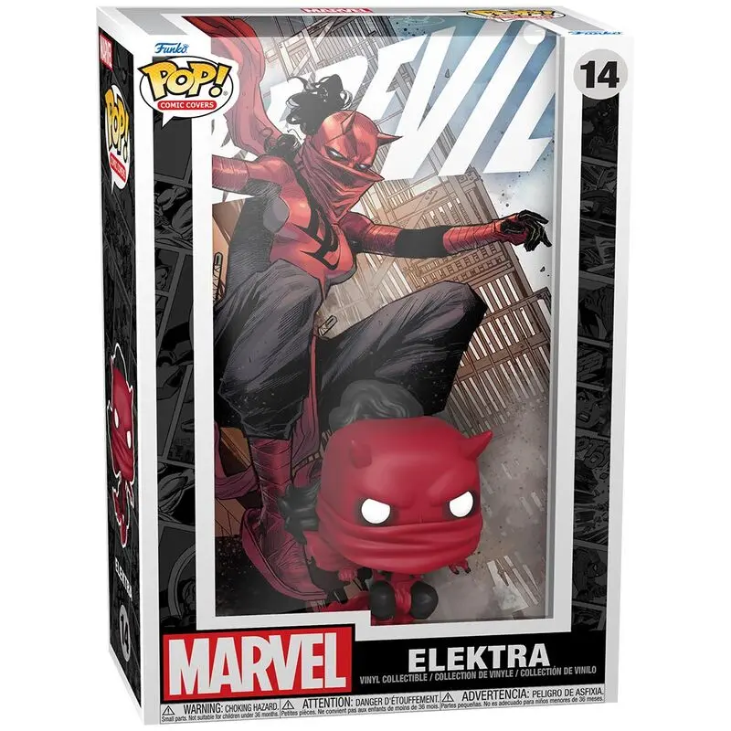 Marvel Comics POP! Comic Cover Vinylová figúrka Elektra Daredevil, 9 cm termékfotó