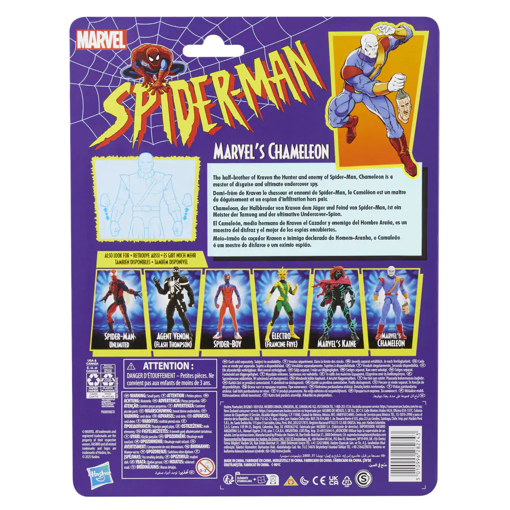 Marvel Comics Spider-Man Marvel's Chameleon figúrka 15 cm produktová fotografia