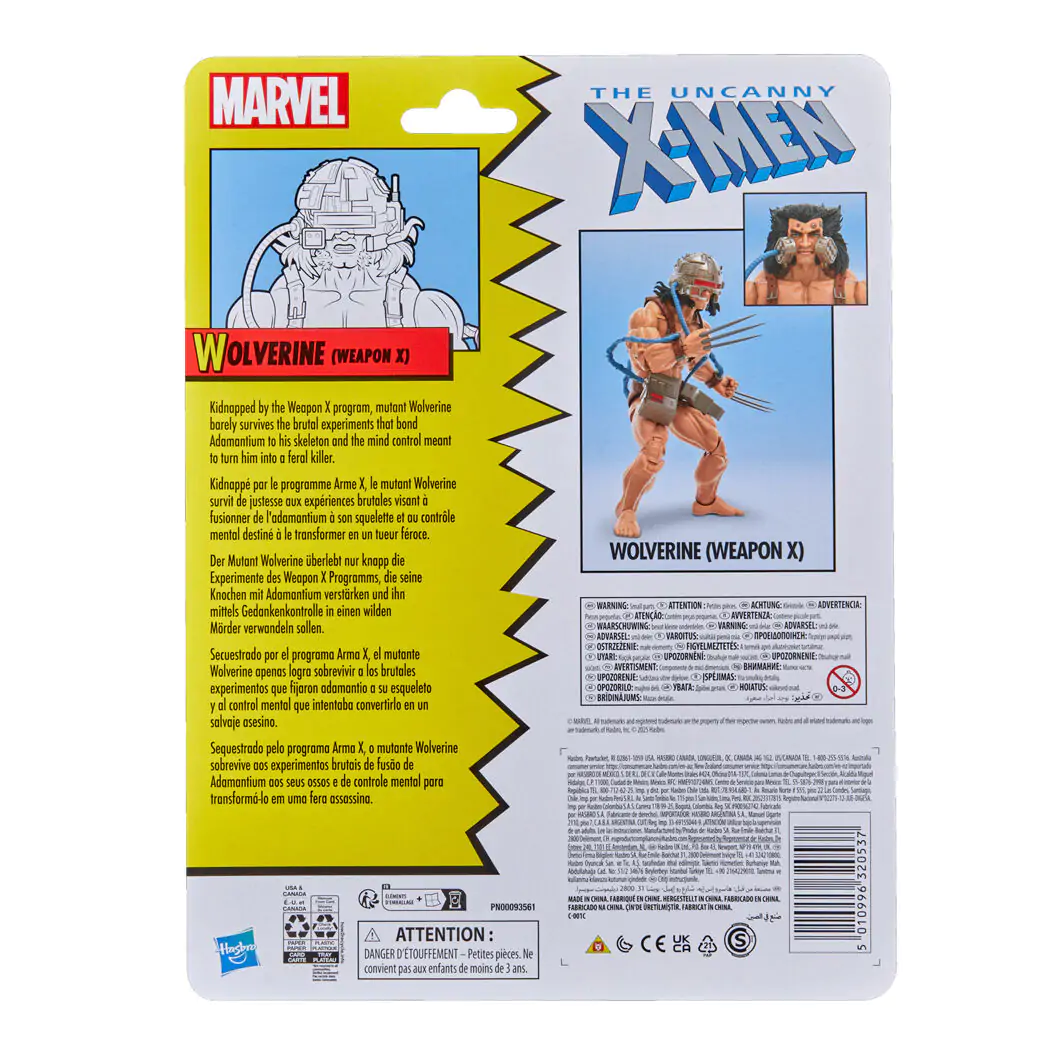 Marvel Comics X-Men Weapon X Wolverine figúrka 15cm produktová fotografia