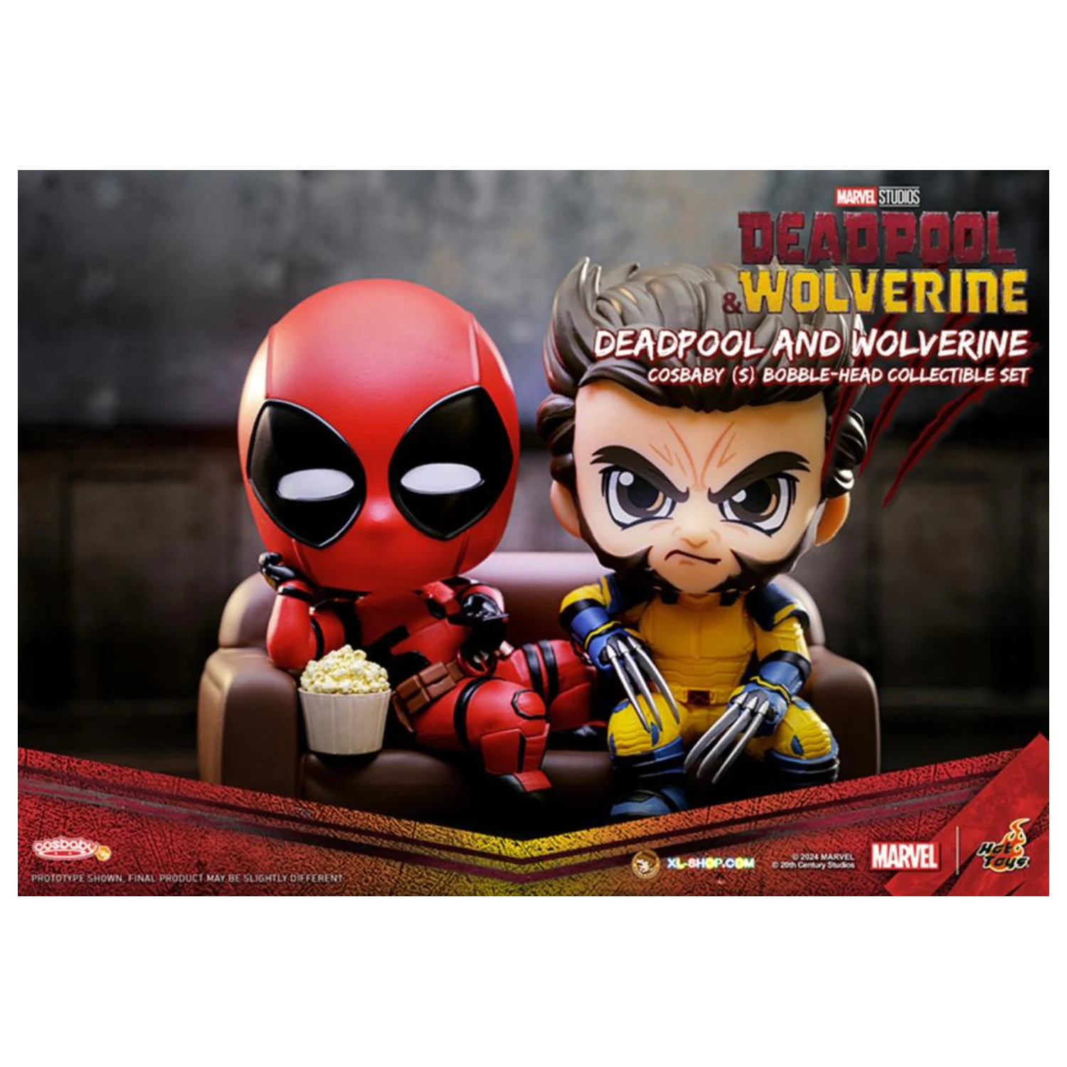 Marvel Cosbaby Wave 4 Deadpool & Wolverine Set produktová fotografia