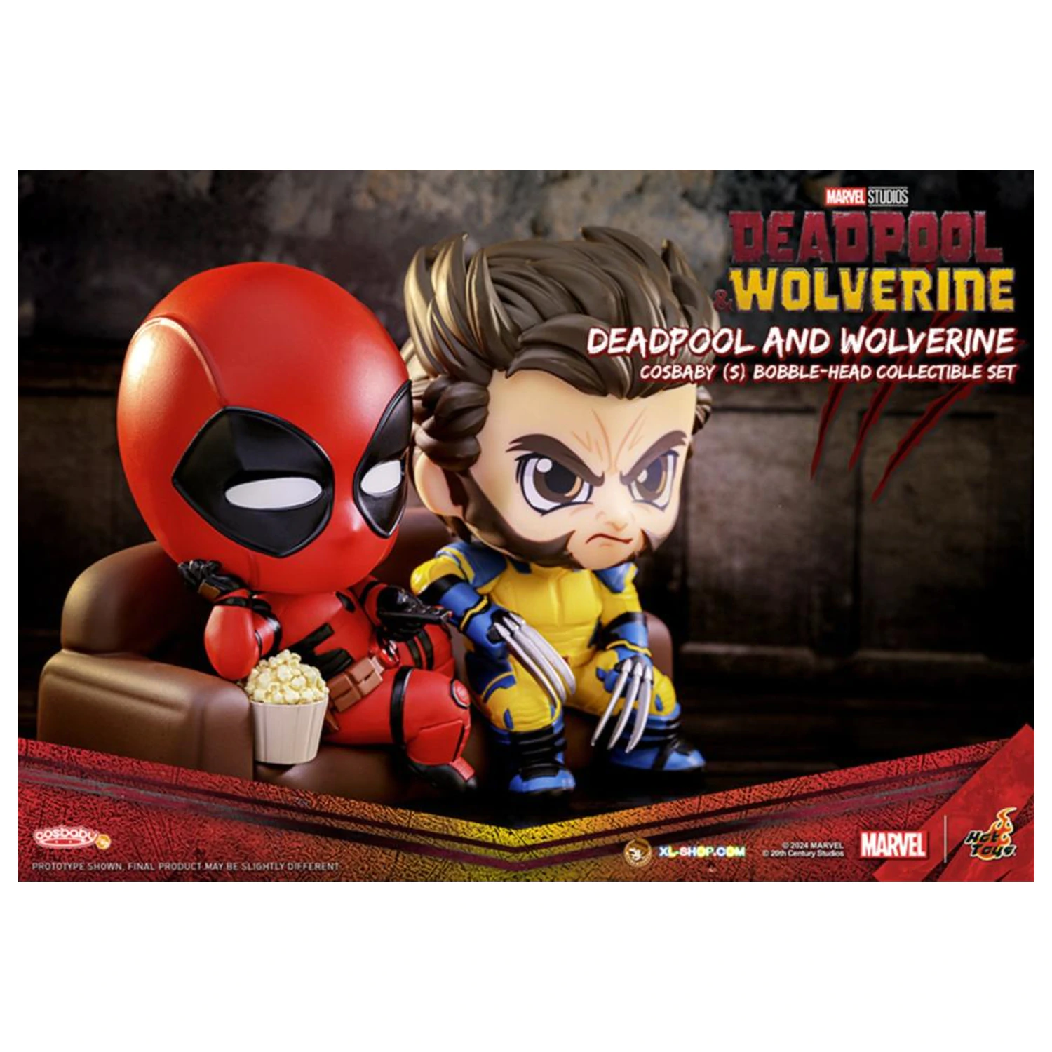 Marvel Cosbaby Wave 4 Deadpool & Wolverine Set produktová fotografia