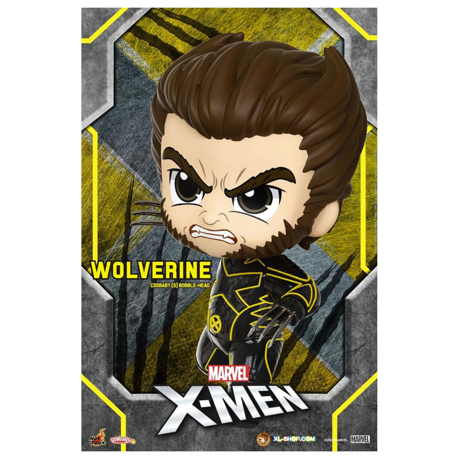 Marvel Cosbaby Wave 4 Wolverine produktová fotografia
