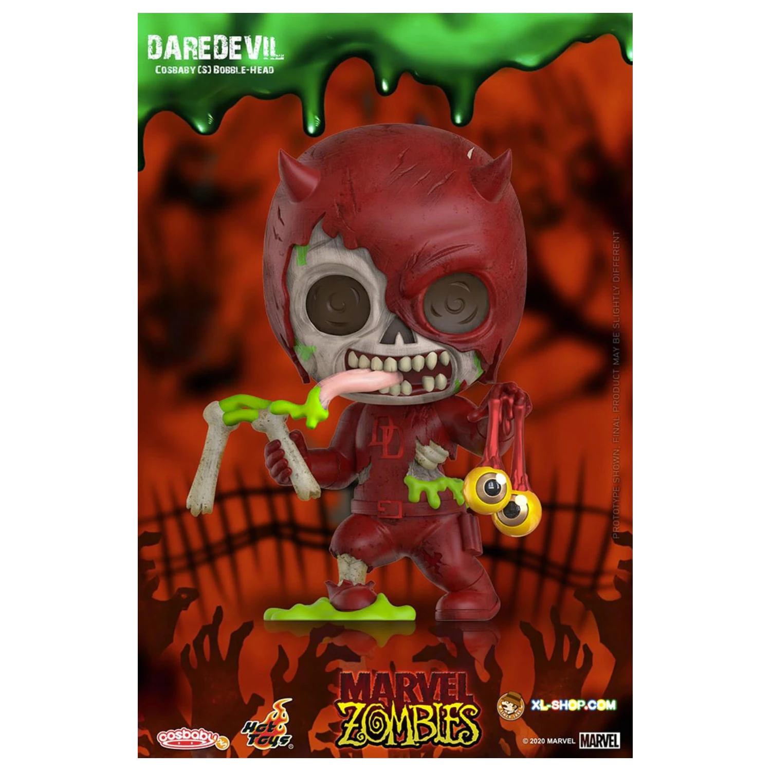 Marvel Cosbaby Wave 5 Daredevil Zombie produktová fotografia