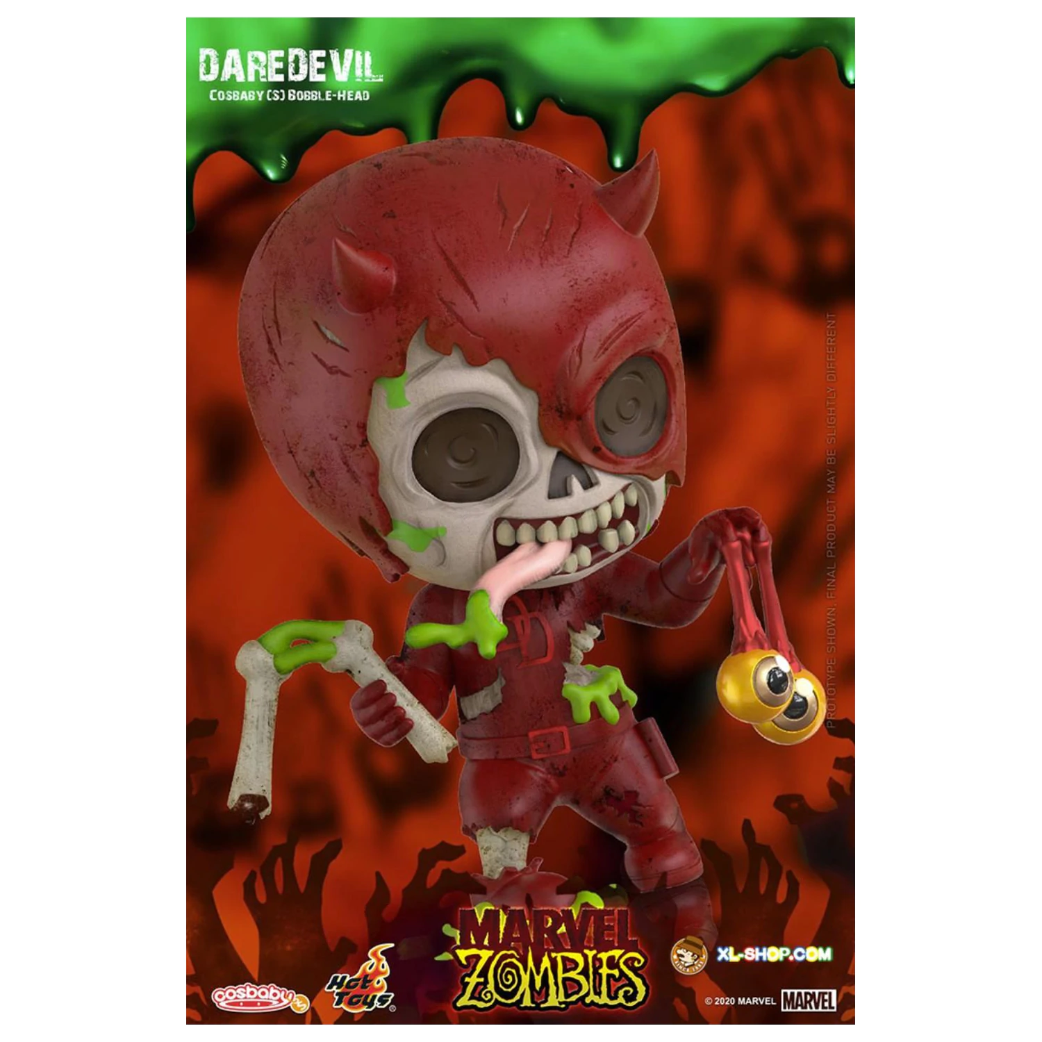 Marvel Cosbaby Wave 5 Daredevil Zombie produktová fotografia
