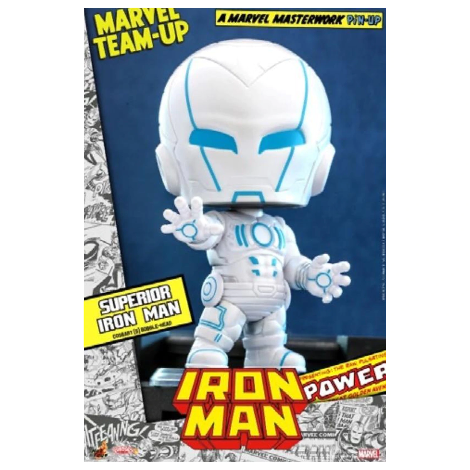 Marvel Cosbaby Wave 5 Superior Iron Man produktová fotografia