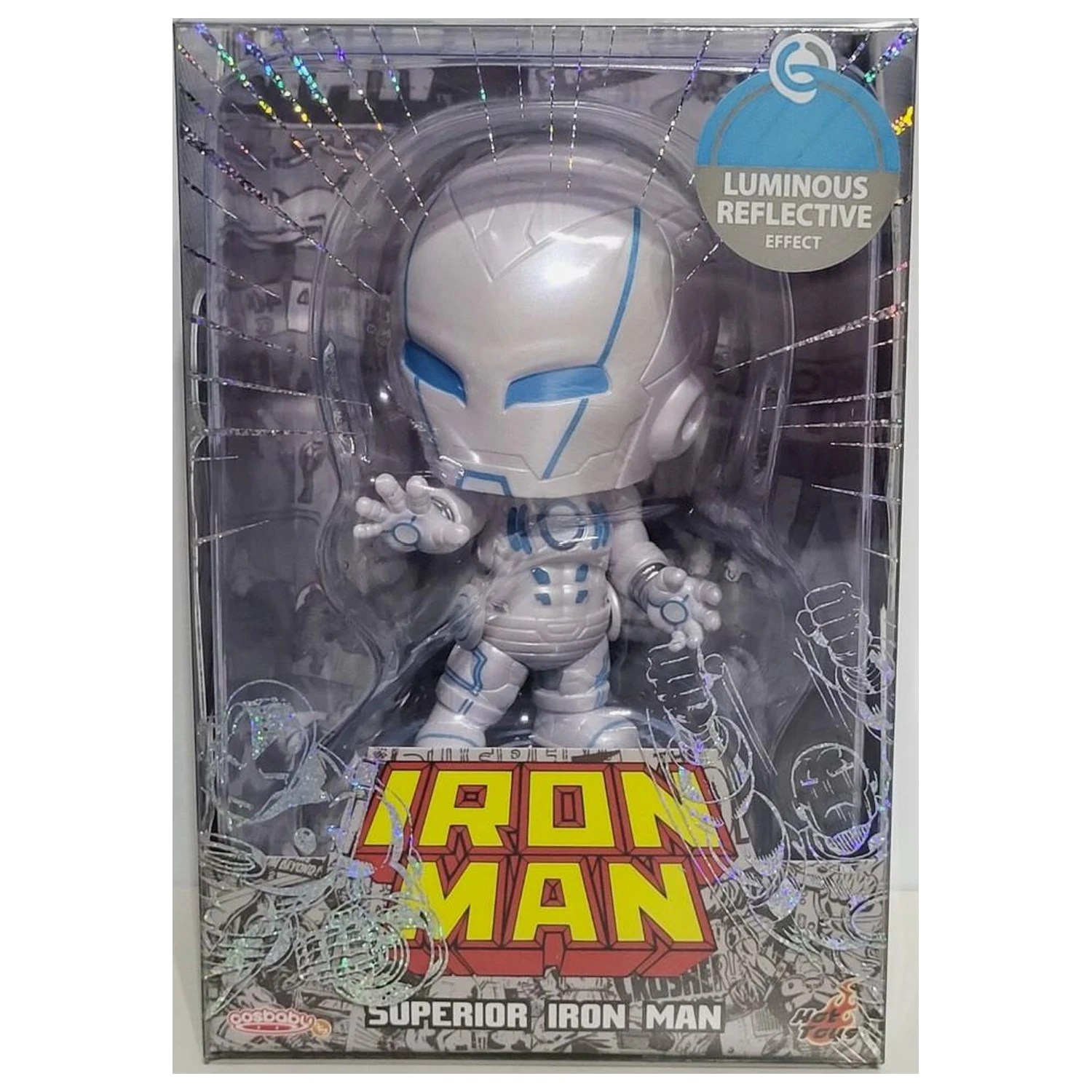Marvel Cosbaby Wave 5 Superior Iron Man produktová fotografia