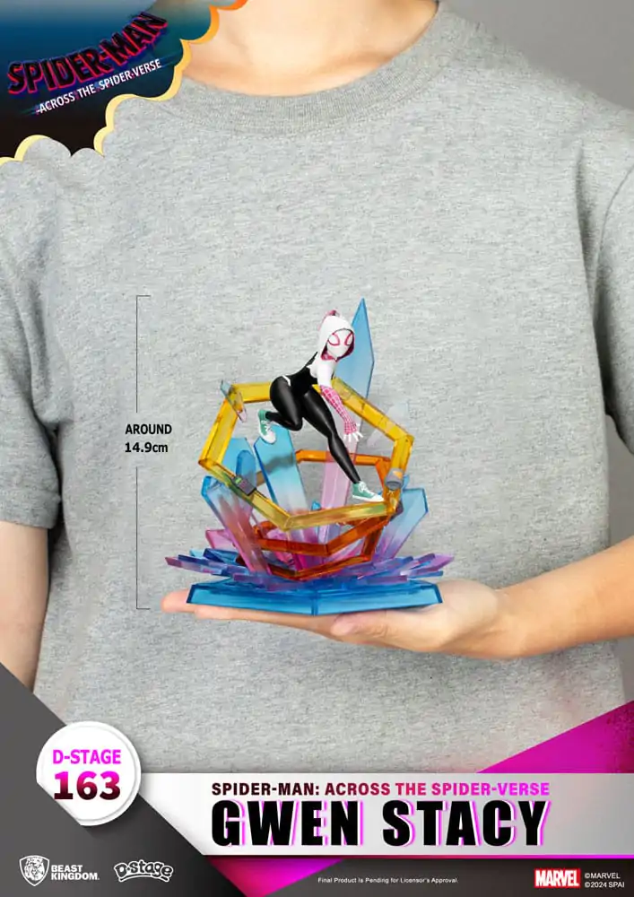 Marvel D-Stage PVC Dioráma Spider-Man: Across the Spider-Verse Gwen Stacy 15 cm produktová fotografia