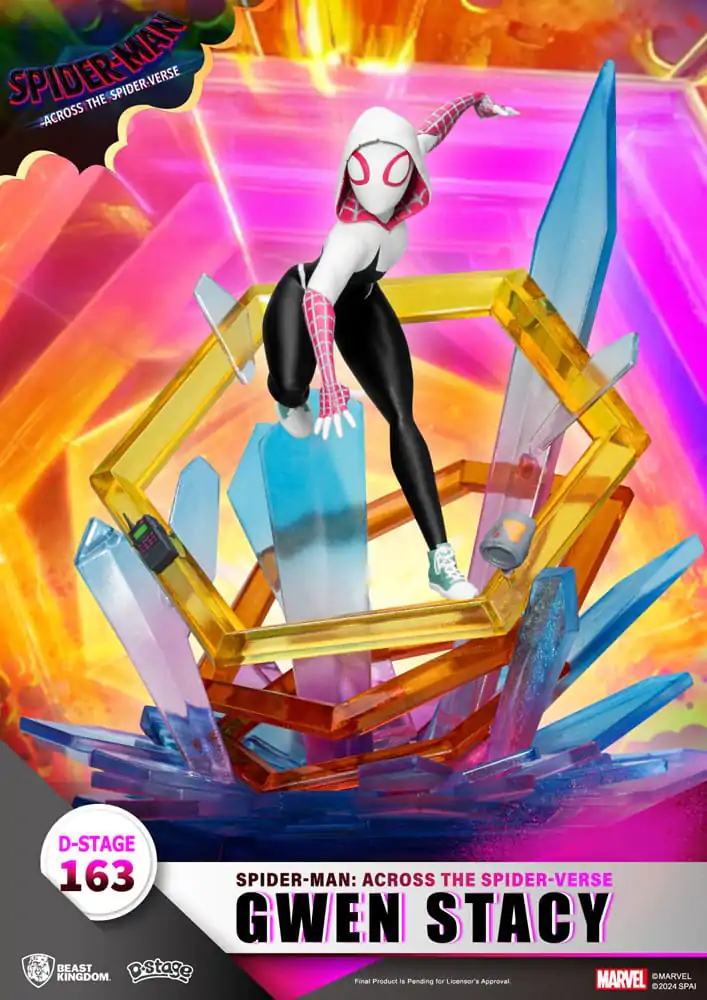 Marvel D-Stage PVC Dioráma Spider-Man: Across the Spider-Verse Gwen Stacy 15 cm produktová fotografia