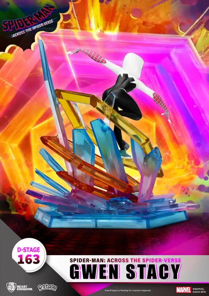 Marvel D-Stage PVC Dioráma Spider-Man: Across the Spider-Verse Gwen Stacy 15 cm produktová fotografia