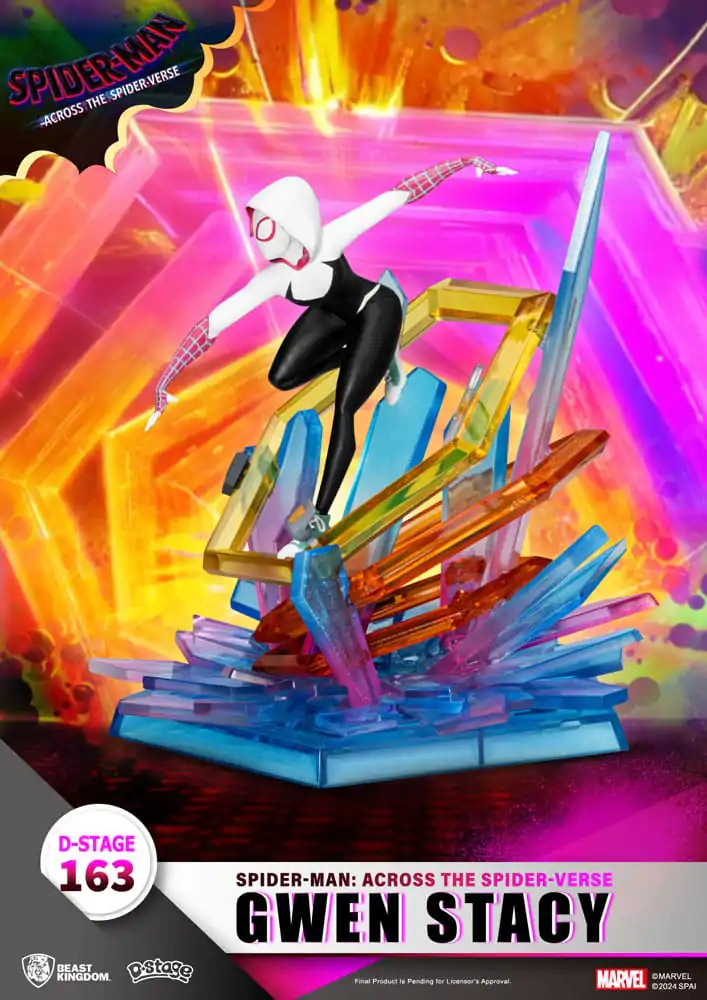 Marvel D-Stage PVC Dioráma Spider-Man: Across the Spider-Verse Gwen Stacy 15 cm produktová fotografia