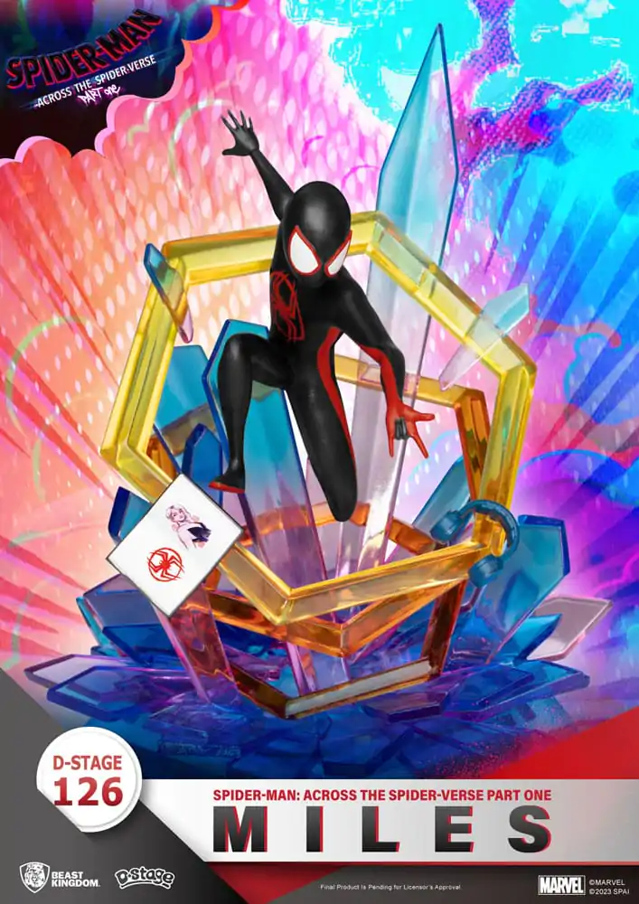 Marvel D-Stage PVC Diorama Spider-Man: Across the Spider-Verse Part One-Miles 15 cm produktová fotografia