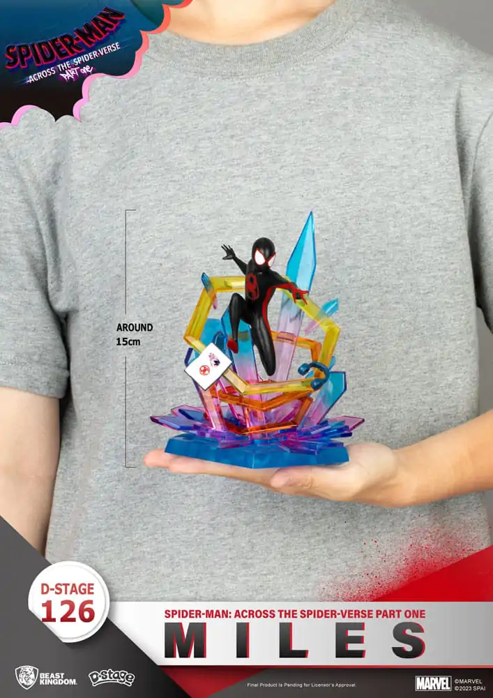 Marvel D-Stage PVC Diorama Spider-Man: Across the Spider-Verse Part One-Miles 15 cm produktová fotografia