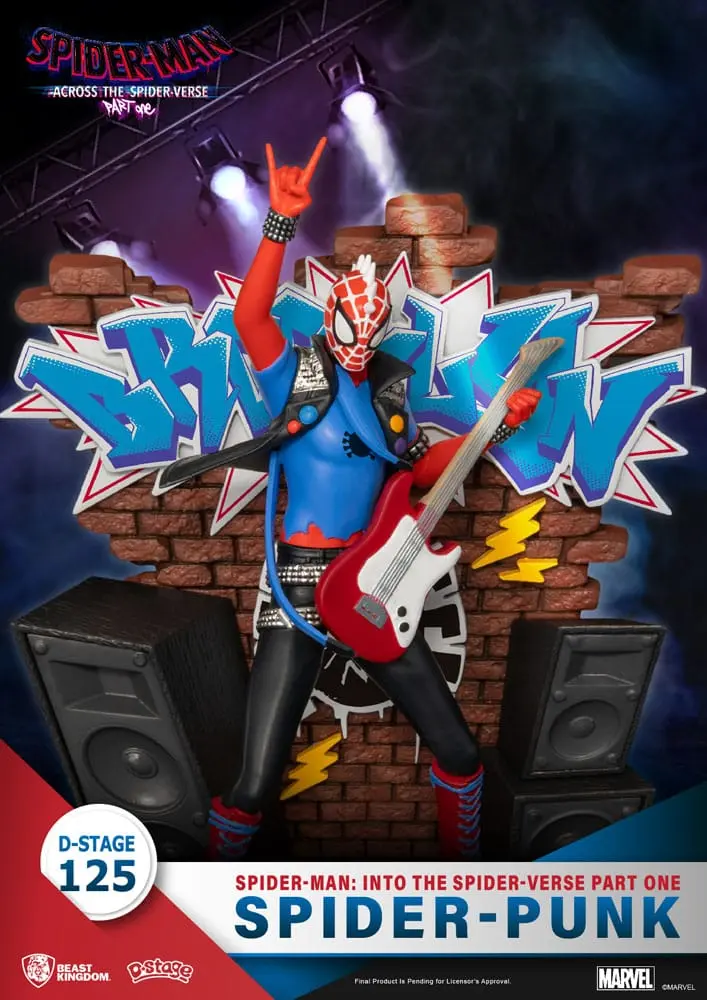 Marvel D-Stage PVC Dioráma Spider-Man: Across the Spider-Verse Part One-Spider-Punk 15 cm produktová fotografia