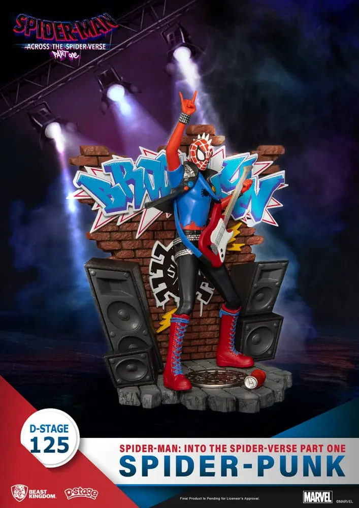 Marvel D-Stage PVC Dioráma Spider-Man: Across the Spider-Verse Part One-Spider-Punk 15 cm produktová fotografia