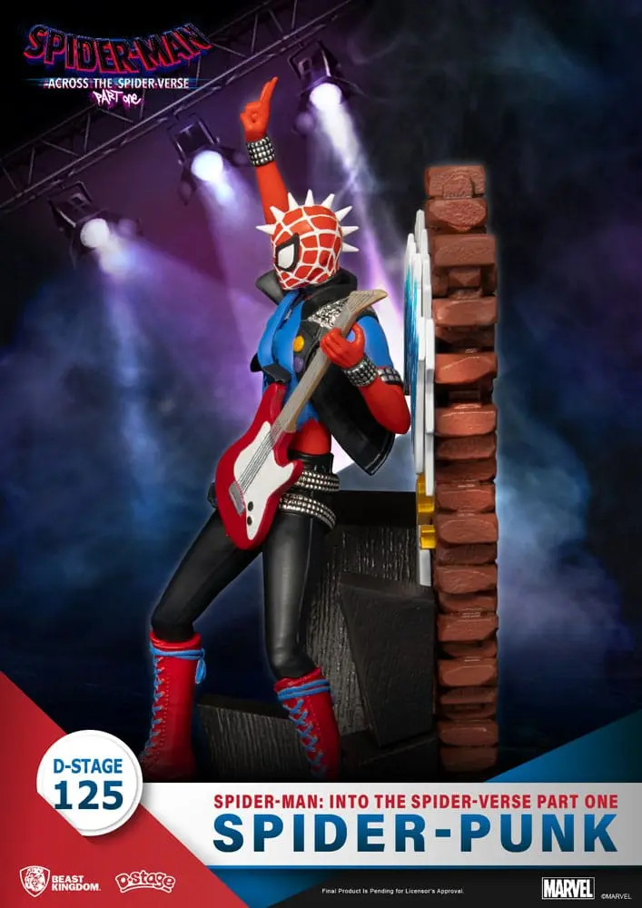 Marvel D-Stage PVC Dioráma Spider-Man: Across the Spider-Verse Part One-Spider-Punk 15 cm produktová fotografia