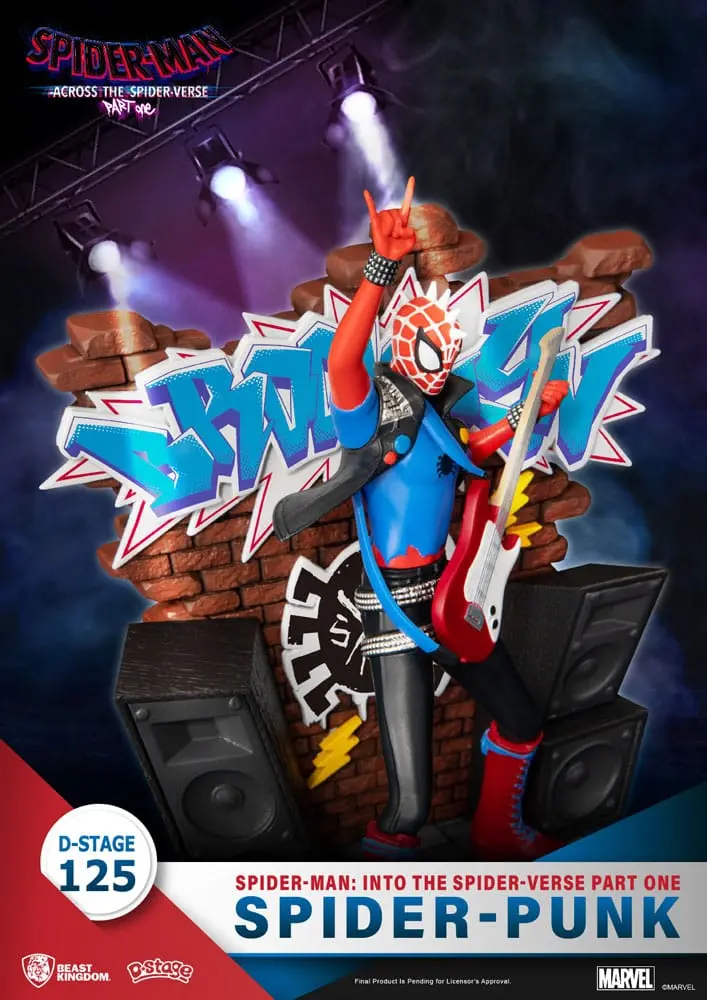 Marvel D-Stage PVC Dioráma Spider-Man: Across the Spider-Verse Part One-Spider-Punk 15 cm produktová fotografia