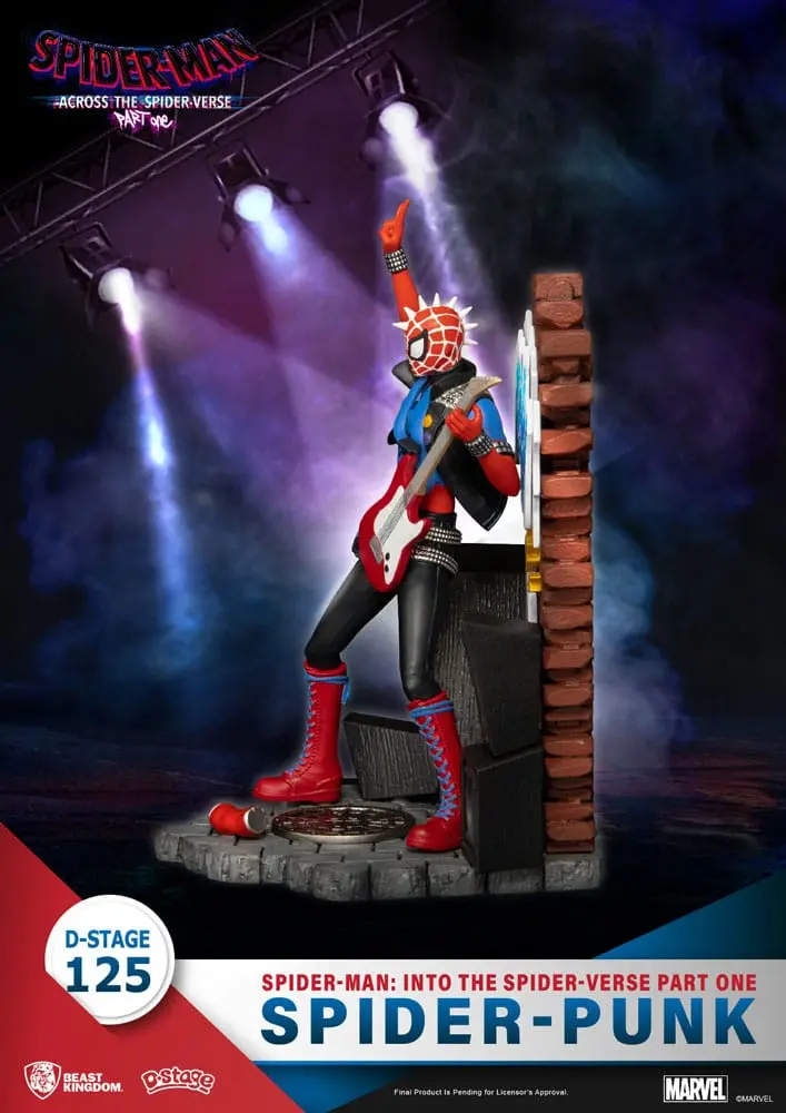 Marvel D-Stage PVC Dioráma Spider-Man: Across the Spider-Verse Part One-Spider-Punk 15 cm produktová fotografia