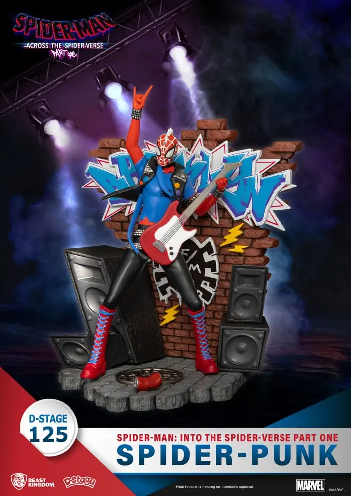 Marvel D-Stage PVC Dioráma Spider-Man: Across the Spider-Verse Part One-Spider-Punk 15 cm produktová fotografia