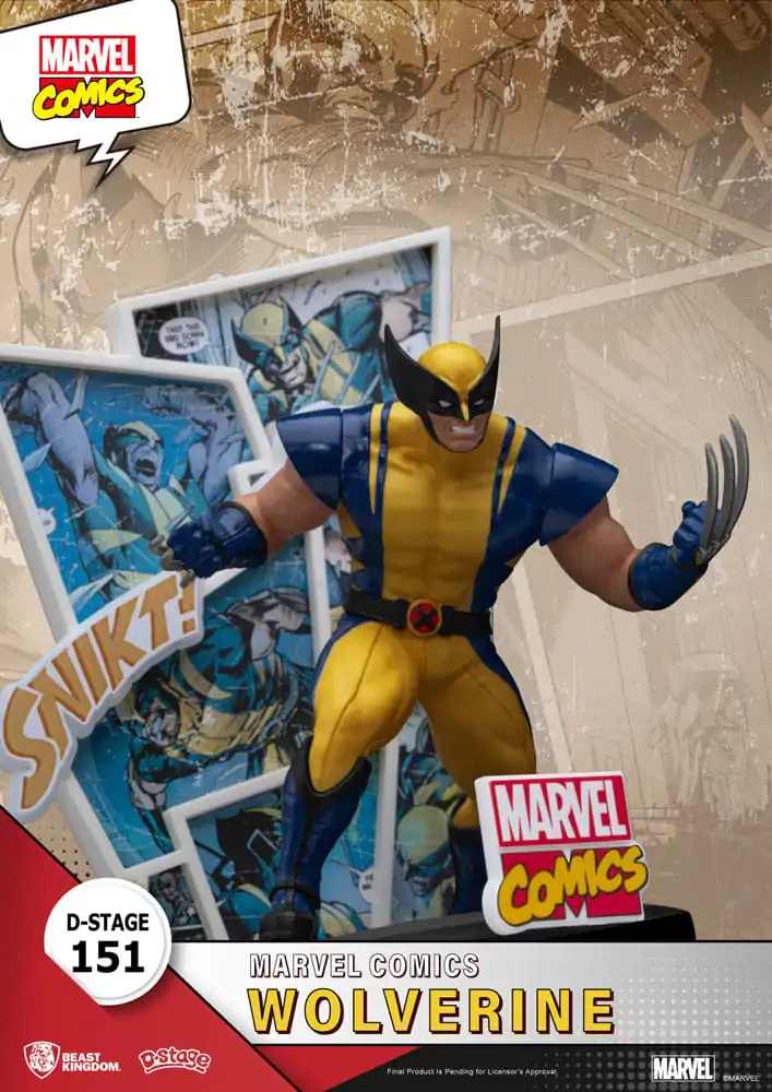 Marvel D-Stage PVC Dioráma Wolverine 16 cm termékfotó