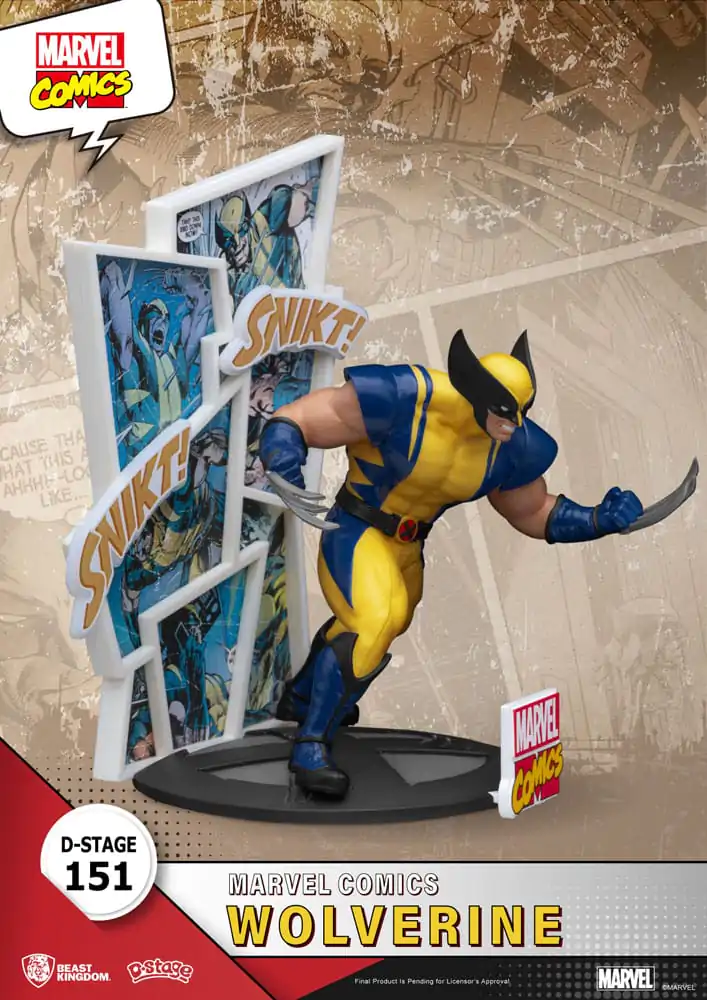 Marvel D-Stage PVC Dioráma Wolverine 16 cm termékfotó