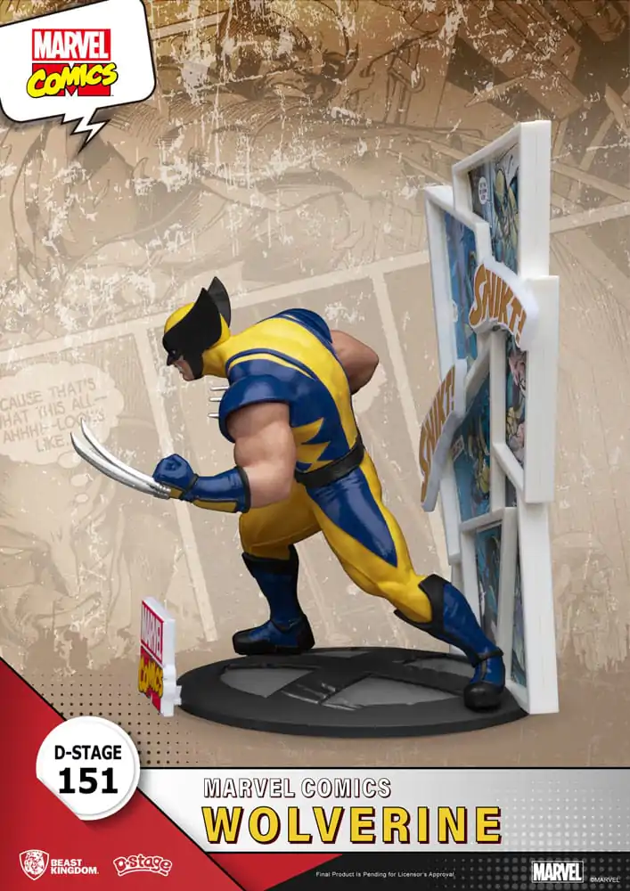 Marvel D-Stage PVC Dioráma Wolverine 16 cm termékfotó