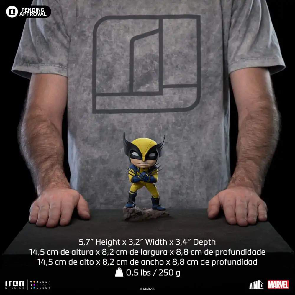 Marvel Deadpool & Wolverine Mini Co. PVC figúrka Wolverine 13 cm termékfotó