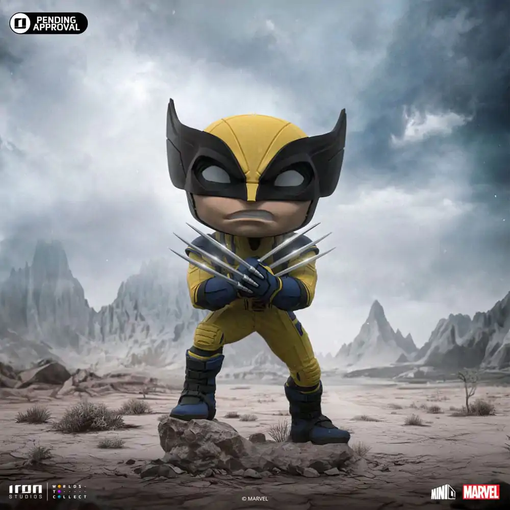 Marvel Deadpool & Wolverine Mini Co. PVC figúrka Wolverine 13 cm termékfotó