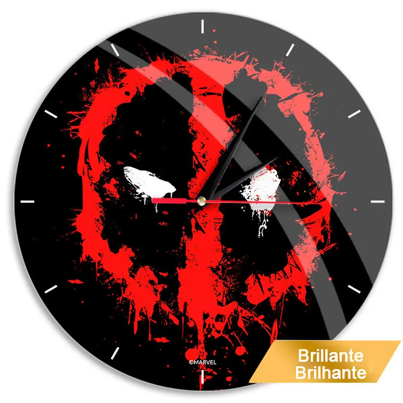 Marvel Deadpool nástenné hodiny produktová fotografia