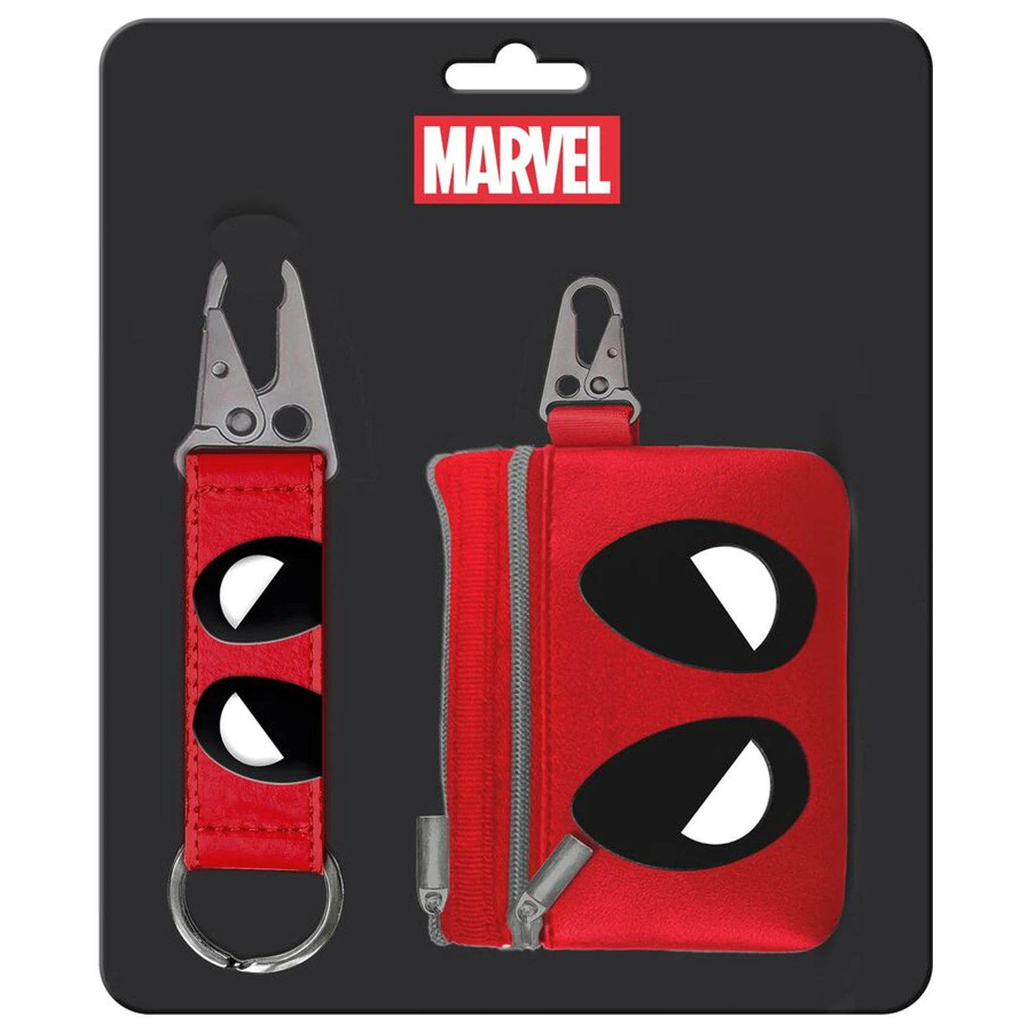 Marvel Deadpool kľúčenka + súprava peňaženky produktová fotografia