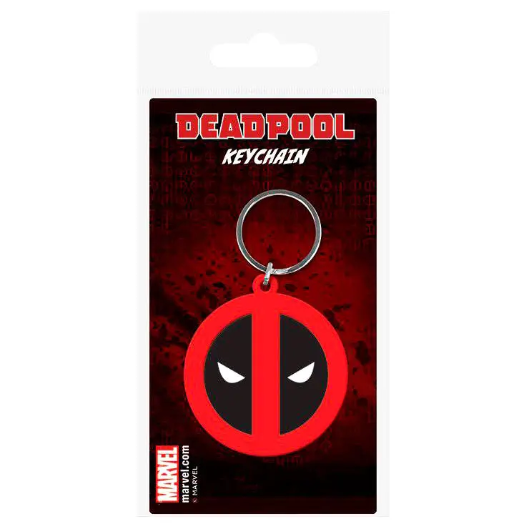 Marvel Comics gumená kľúčenka Deadpool Symbol 6 cm produktová fotografia