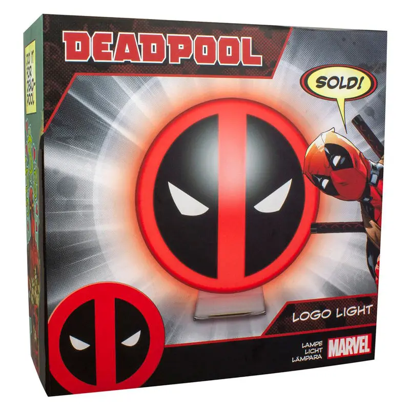 Marvel Deadpool logo svetlo termékfotó