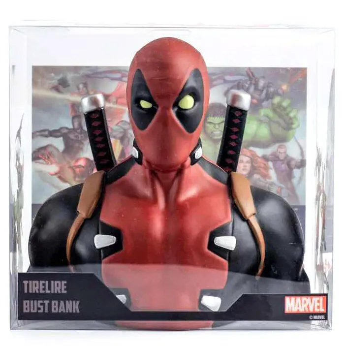 Pokladnička Marvel Deadpool 20 cm termékfotó