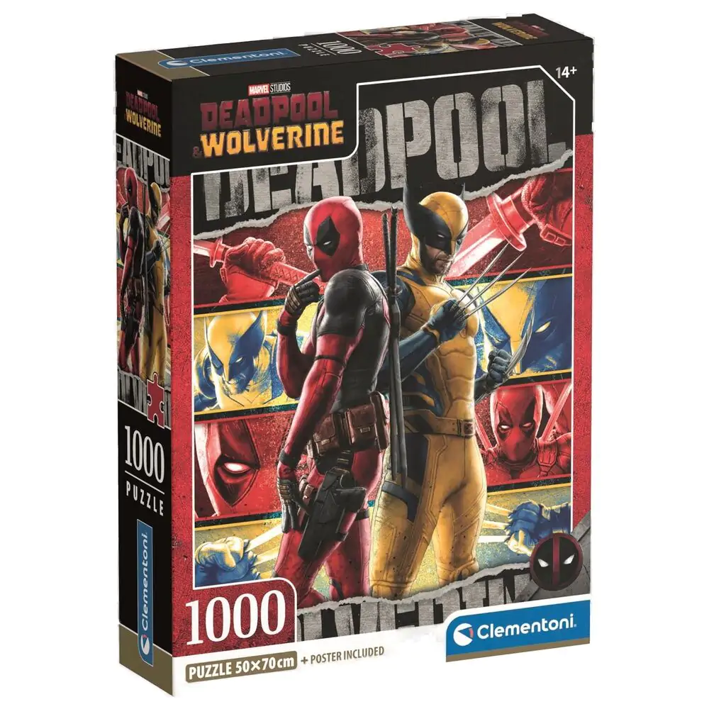 Marvel Deadpool puzzle 1000 ks produktová fotografia