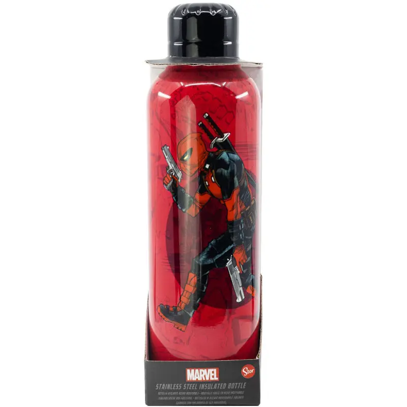 Marvel Deadpool nehrdzavejúca oceľová fľaša 515 ml termékfotó