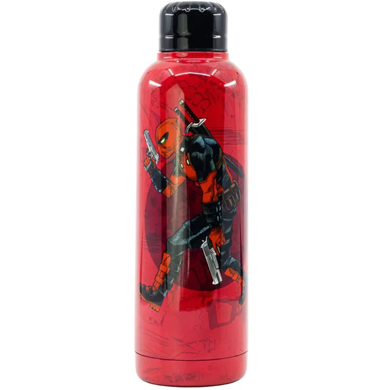 Marvel Deadpool nehrdzavejúca oceľová fľaša 515 ml termékfotó