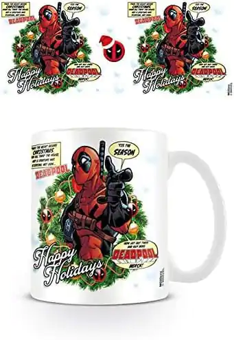 Marvel Hrnček Deadpool Tis The Season produktová fotografia