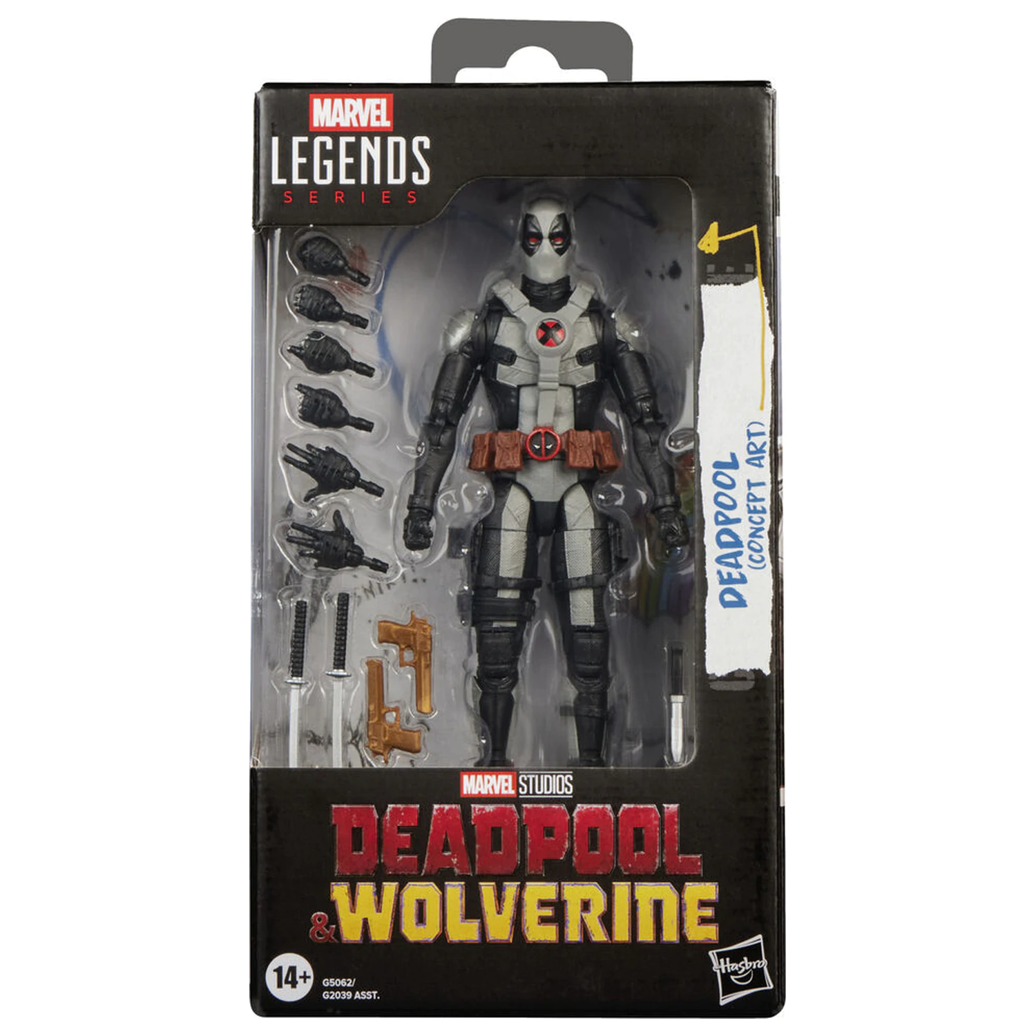 Marvel Deadpool & Wolrerine Deadpool Concept Art akčná figúrka produktová fotografia