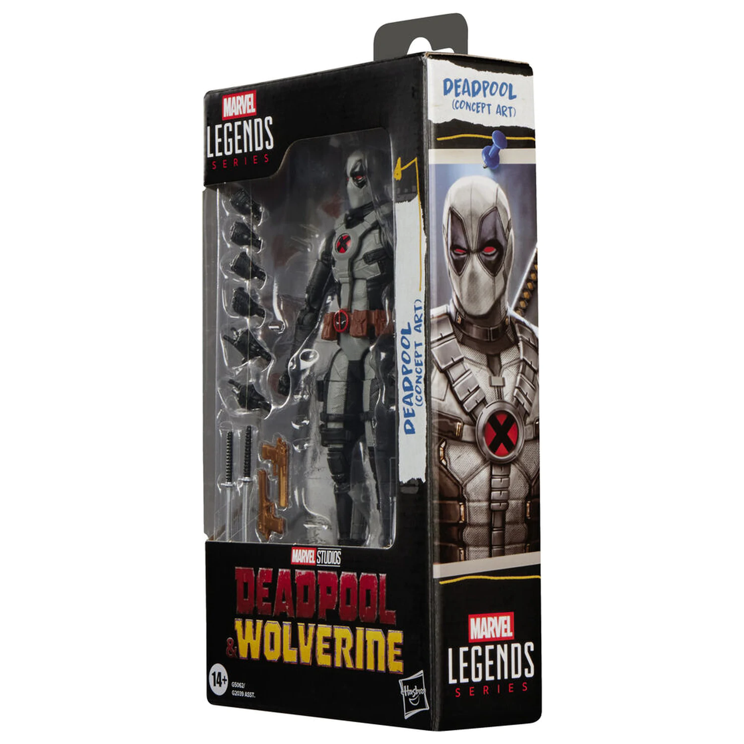 Marvel Deadpool & Wolrerine Deadpool Concept Art akčná figúrka produktová fotografia