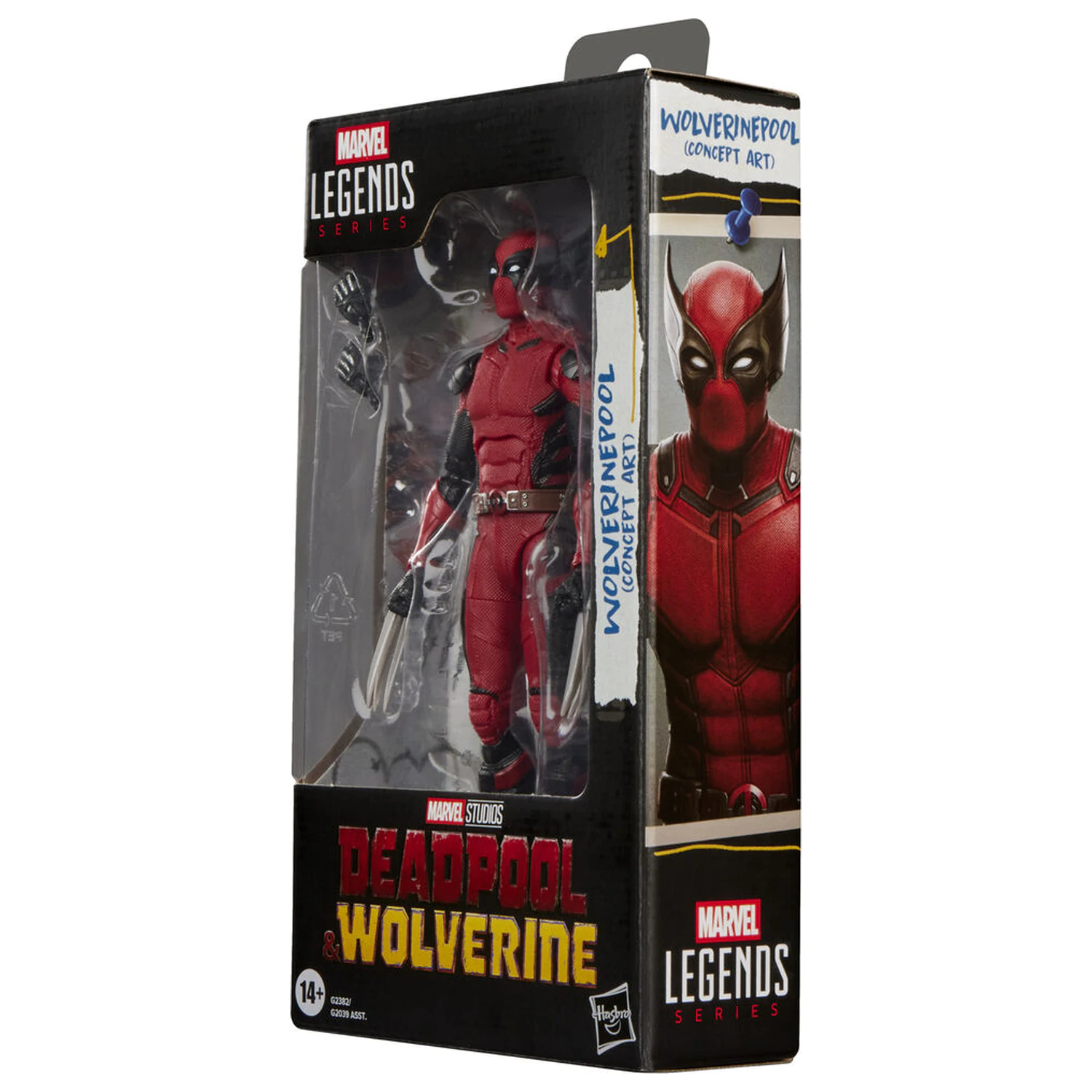 Marvel Deadpool & Wolrerine Wolverinepool Concept Art akčná figúrka produktová fotografia