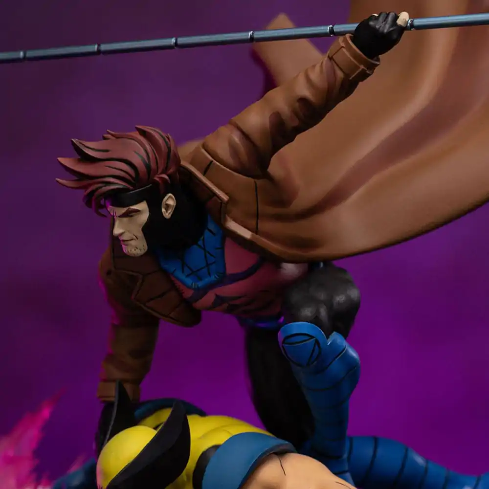 Marvel Deluxe Art Scale Statue 1/10 X-Men´97 Gambit & Wolverine 29 cm termékfotó