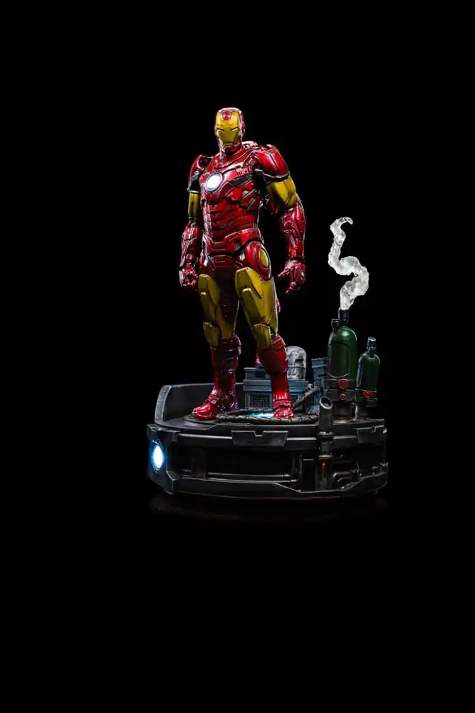 Marvel Deluxe Art Scale Soška 1/10 Iron Man Unleashed 23 cm termékfotó