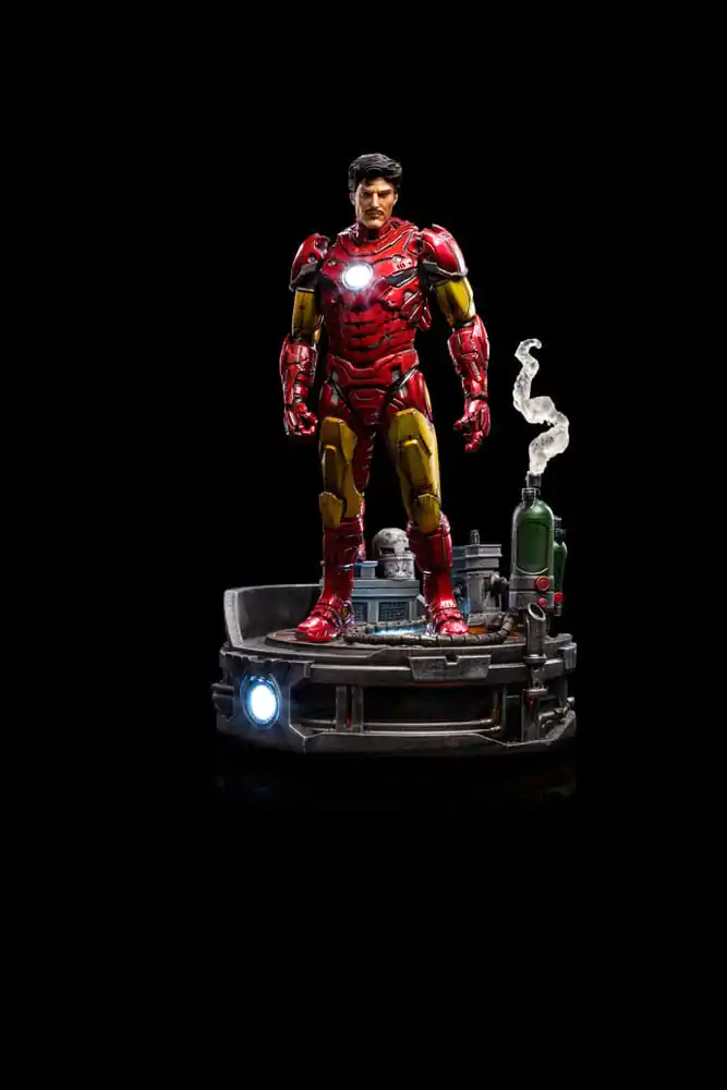 Marvel Deluxe Art Scale Soška 1/10 Iron Man Unleashed 23 cm termékfotó