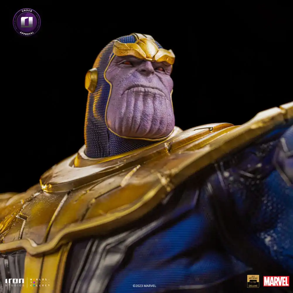 Marvel Deluxe BDS Art Scale Statue 1/10 Thanos Infinity Gaunlet Diorama 42 cm termékfotó